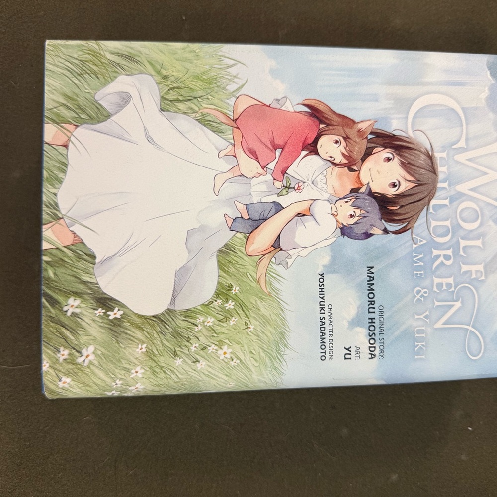 Wolf Children Manga Book